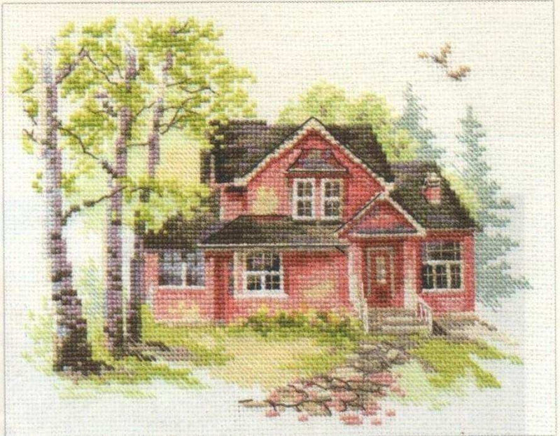 Cross Stitch Kit Alisa - May house, 3-19