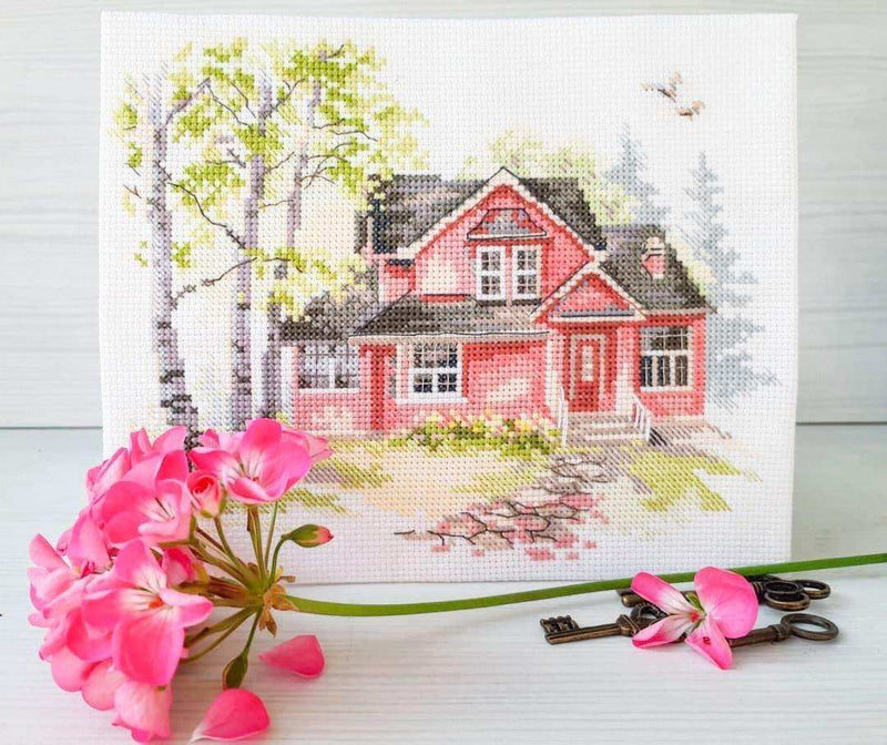 Cross Stitch Kit Alisa - May house, 3-19