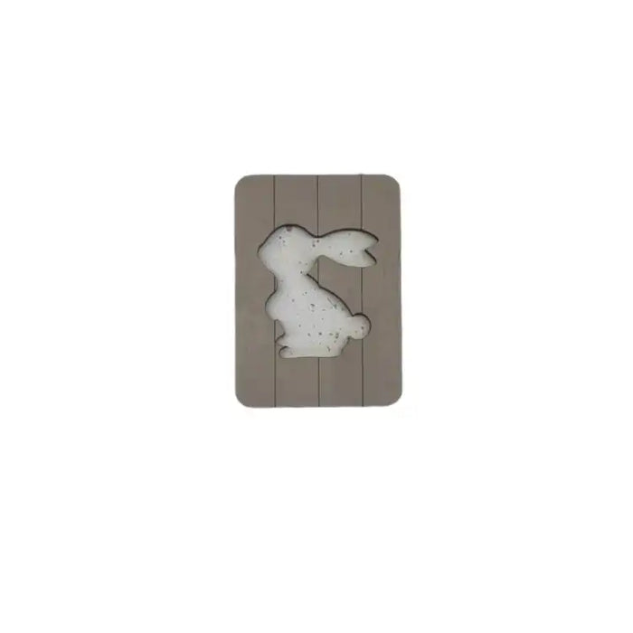 WOODEN NEEDLE CASE "RABBIT" KF056/14