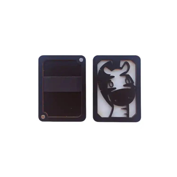 WOODEN NEEDLE CASE "ZEBRA" KF056/27