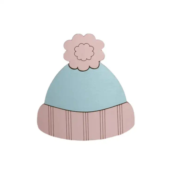 WOODEN NEEDLE CASE "BLUE HAT" KF056/84