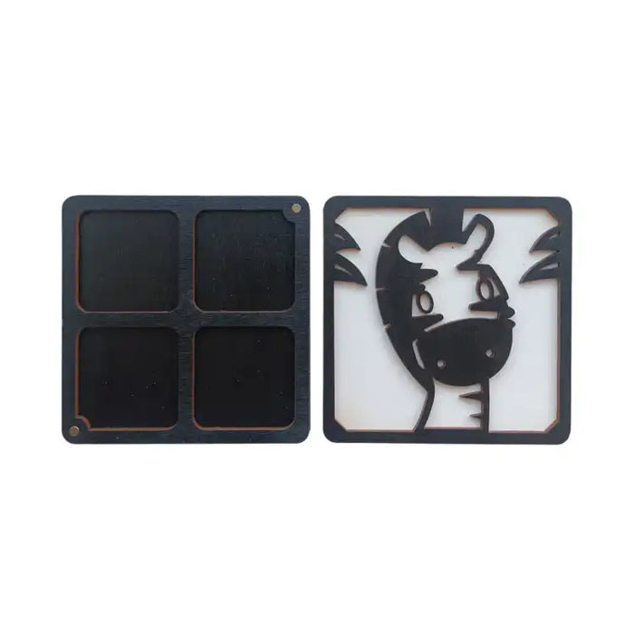 WOODEN BOX "ZEBRA" KF057/27