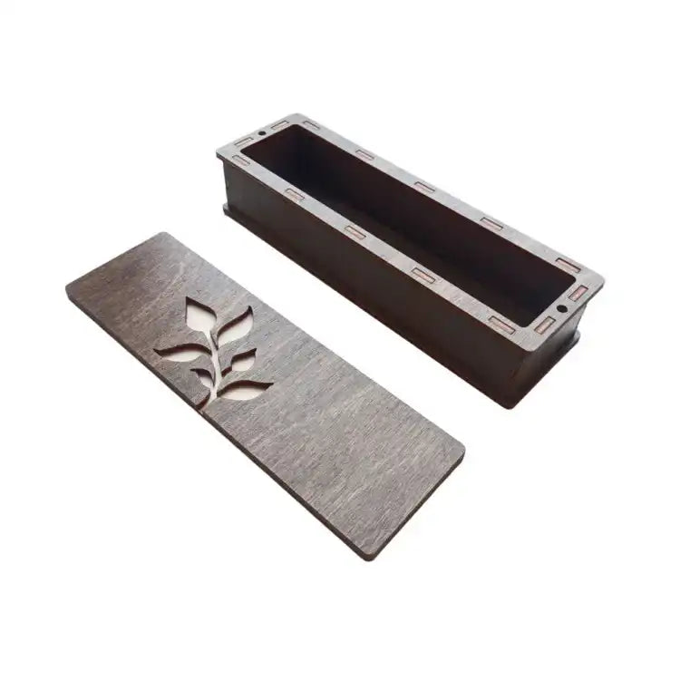 WOODEN BOX "BRANCH" KF057/52