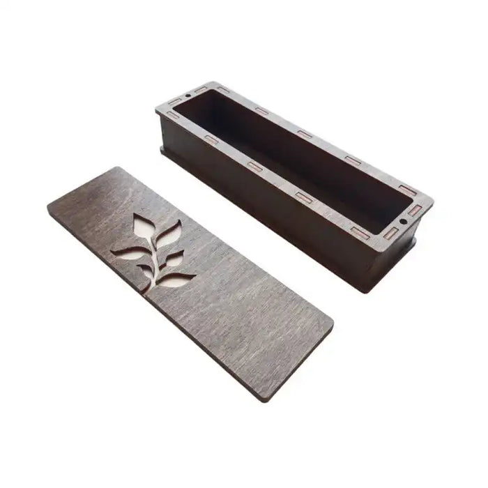 WOODEN BOX "BRANCH" KF057/52