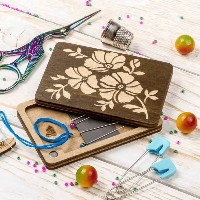 Needle Organizer - Magnetic Needle Storage, Storage Box for Handcraft Wonderland Crafts Needle Cases - HobbyJobby