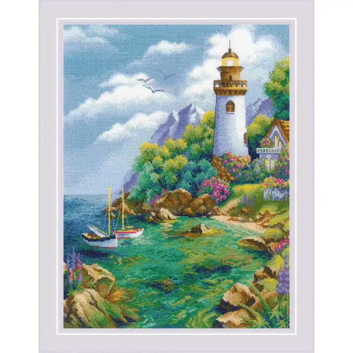 Cross Stitch Kit Riolis - QUIET HARBOR 30X40 SR2188