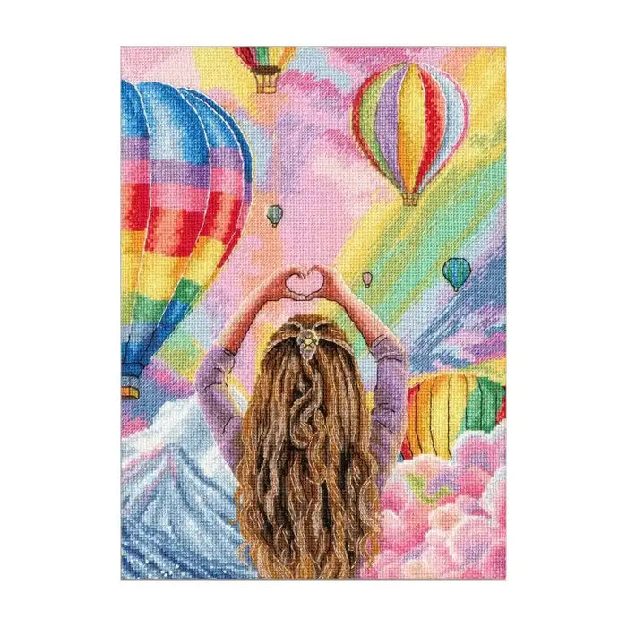 CROSS STITCH KIT HEAVENLY EXTRAVAGANZA S/Z062