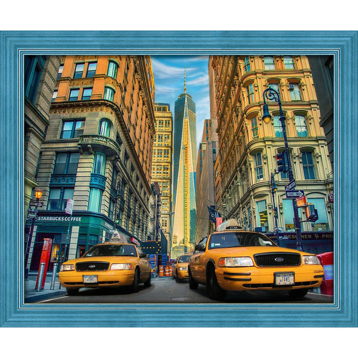 Diamond Painting Kit - NEW YORK TAXI 50X40 CM AZ-1707