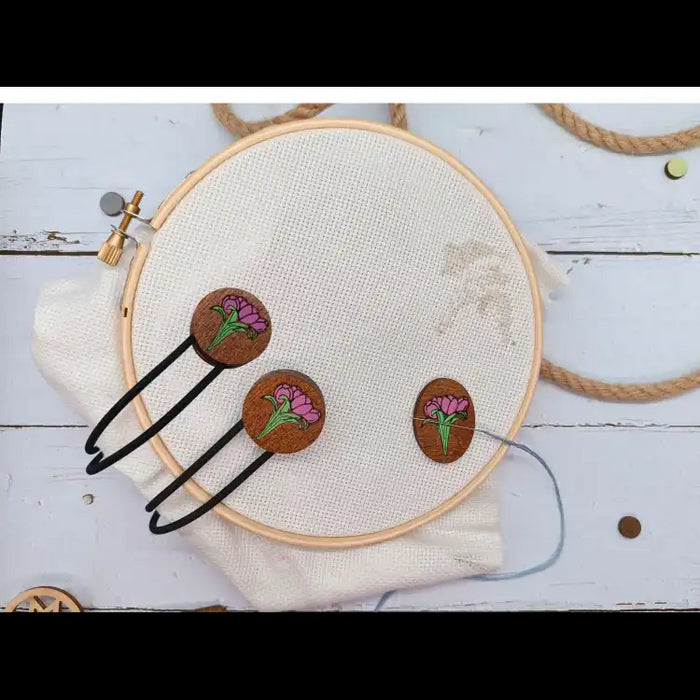 MAGNETIC KEEPERS. TULIPS. 2PCS KF040/1P