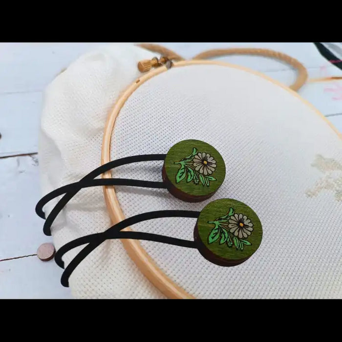 MAGNETIC KEEPERS. FLOWERS. 2PCS KF040/2G