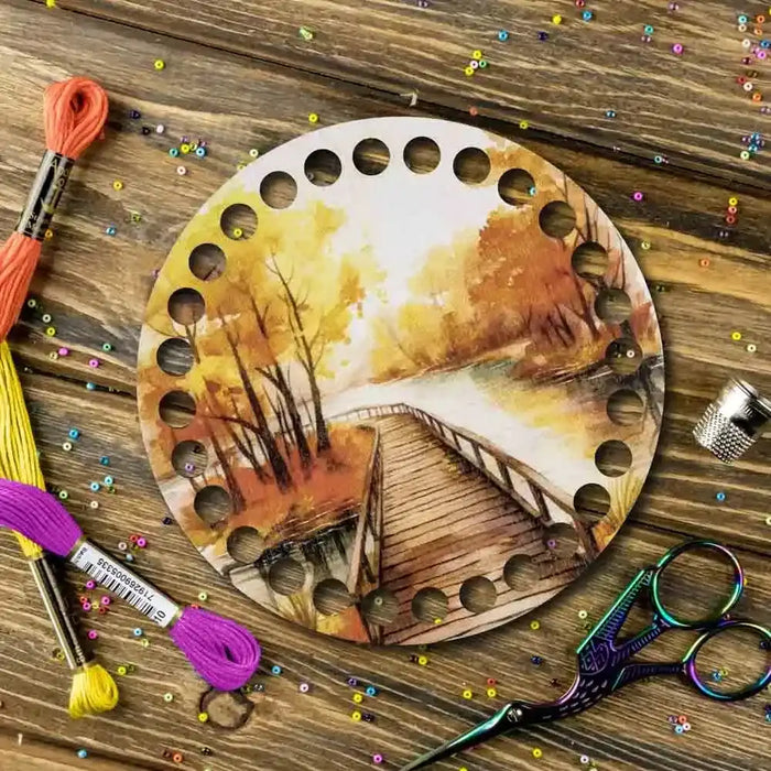 Thread Organizer - Wooden Floss Organizer