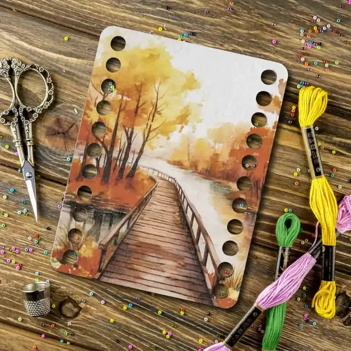 Thread Organizer - Wooden Floss Organizer