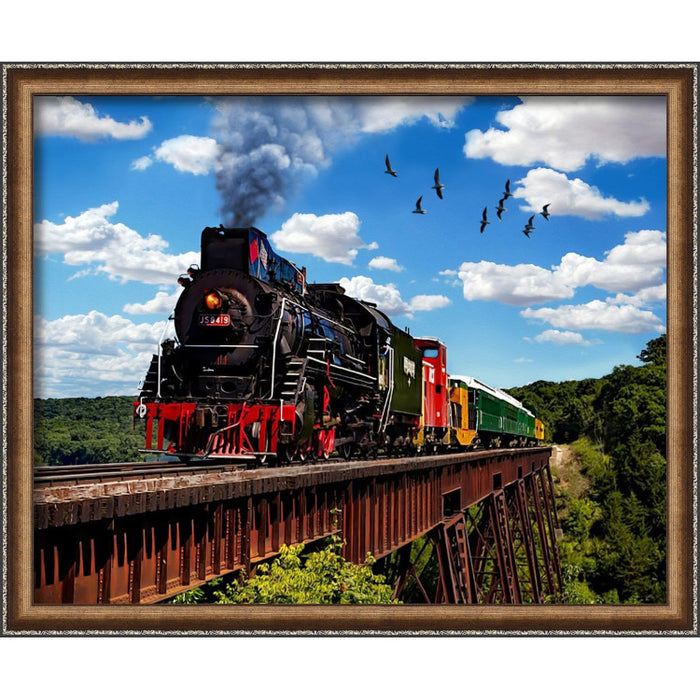 Diamond Painting Kit - ORIENT EXPRESS 50X40 CM AZ-1797