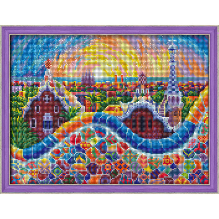 Diamond Painting Kit - PARK GUELL 40X30 CM AZ-1757