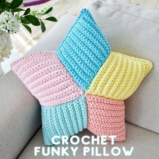 PDF Detailed Star Crochet Pillow case Pillow Patterns - HobbyJobby