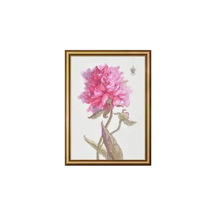 Cross Stitch Kit Riolis - "PEONIES. GRACE" 21X30 CM SRA1008