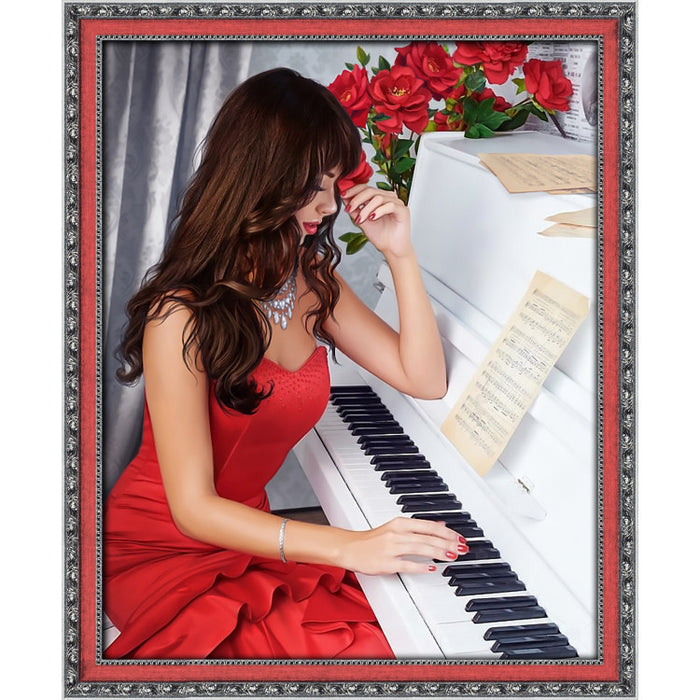Diamond Painting Kit - PIANIST 40X50 CM AZ-1836