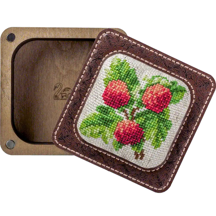 Pin Cushion Kit - Needlecraft Storage Box - Needle Storage Pin Wonderland Crafts Pin Cushions - HobbyJobby