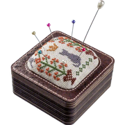Pin Cushion Kit - Needlecraft Storage Box - Needle Storage Pin Wonderland Crafts Pin Cushions - HobbyJobby