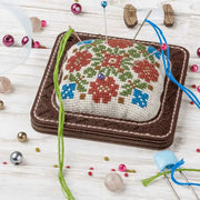Pin Cushion Needlecraft Kit - Needle Storage Pin Wonderland Crafts Pin Cushions - HobbyJobby