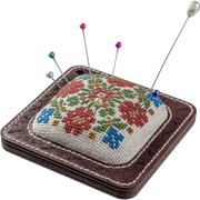 Pin Cushion Needlecraft Kit - Needle Storage Pin Wonderland Crafts Pin Cushions - HobbyJobby