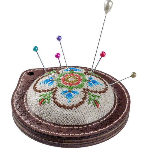 Pin Cushion Needlecraft Kit - Needle Storage Pin Wonderland Crafts Pin Cushions - HobbyJobby