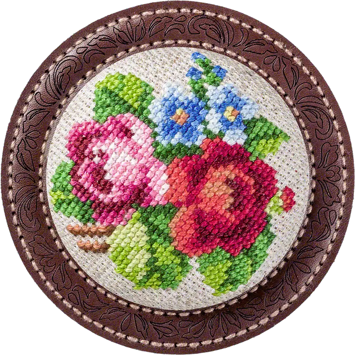 Pin Cushion Needlecraft Kit - Needle Storage Pin Wonderland Crafts Pin Cushions - HobbyJobby