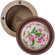 Pin Cushion Needlecraft Kit - Needle Storage Pin Wonderland Crafts Pin Cushions - HobbyJobby