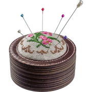 Pin Cushion Needlecraft Kit - Needle Storage Pin Wonderland Crafts Pin Cushions - HobbyJobby