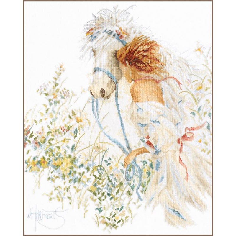 Counted Cross Stitch Kit Lanarte - Horse