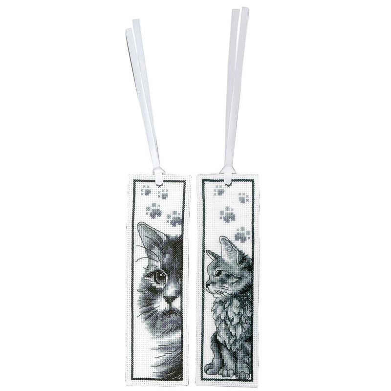 Bookmark Kit Vervaco - Cats set of 2