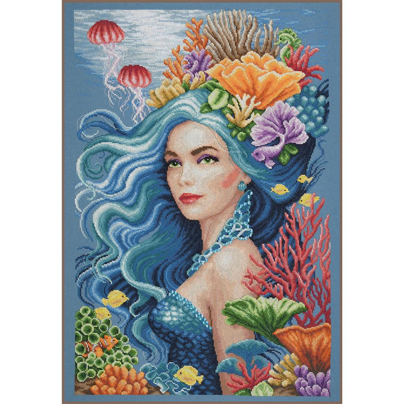 Counted Cross Stitch Kit Lanarte - Beauty Of The Sea