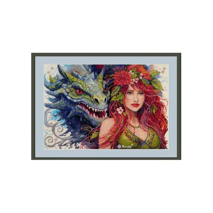 Kreuzstichset Merejka - PURE FLAME 38X26 SK243