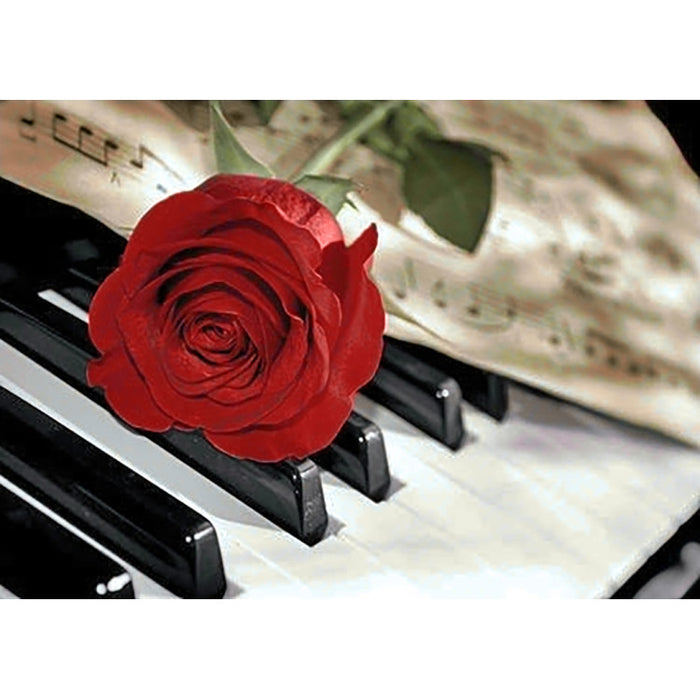 Diamond Painting Kit - ROSE MUSIC 38*27 CM WD053