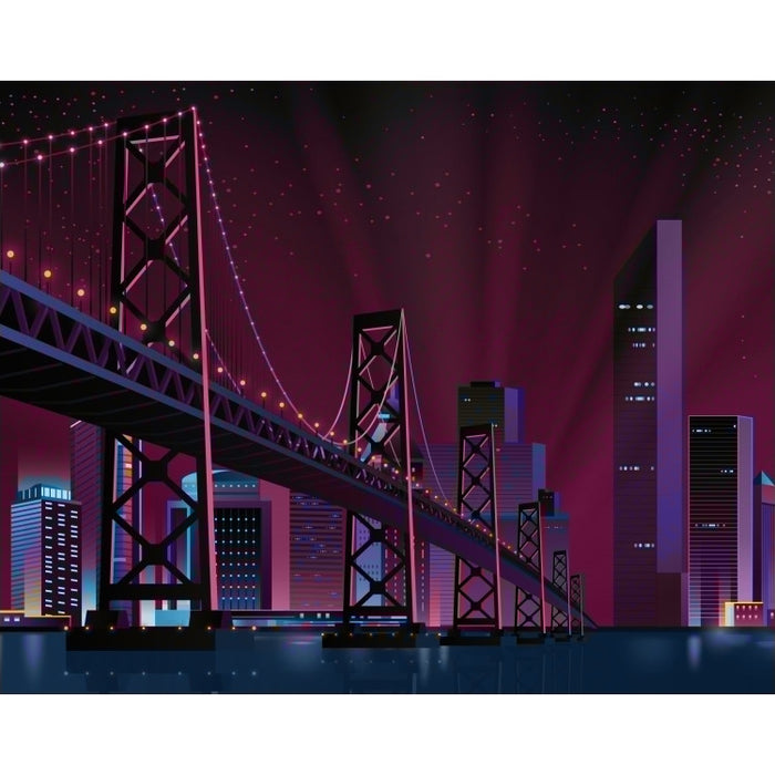 Diamond Painting Kit - CITY BRIDGE 48*38 CM WD2430