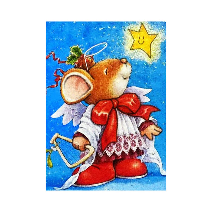 Diamond Painting Kit - QUEEN MOUSE 27*38 CM WD2440
