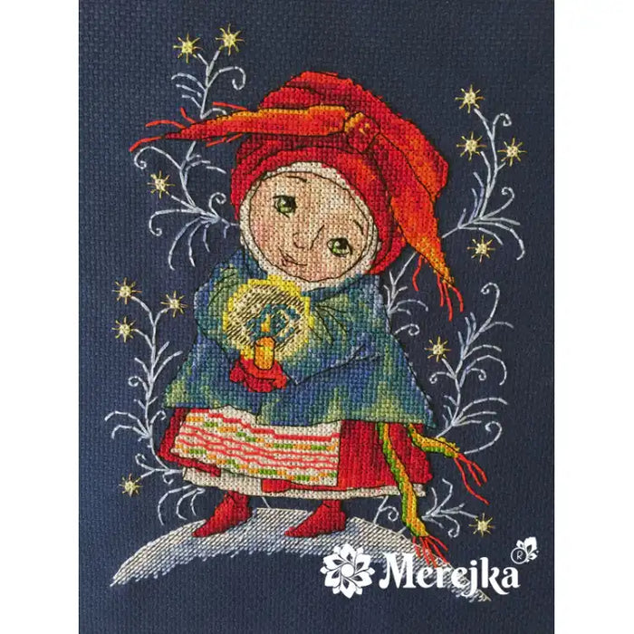 Cross Stitch Kit Merejka - CHRISTMAS LIGHT SK19