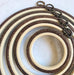 Sand Embroidery Round Hoop - Nurge Flexible Hoop, Round Cross Stitch Hoop Hoops - HobbyJobby