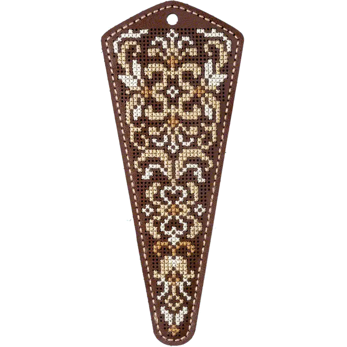 Scissor Case Needlecraft Kit - Leather Scissor Case Wonderland Crafts Scissor Cases - HobbyJobby