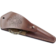 Scissor Case Needlecraft Kit - Leather Scissor Case Wonderland Crafts Scissor Cases - HobbyJobby