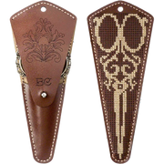 Scissor Case Needlecraft Kit - Leather Scissor Case Wonderland Crafts Scissor Cases - HobbyJobby