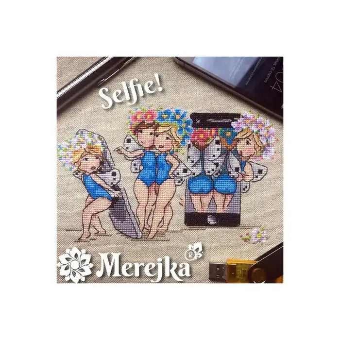 Kreuzstichset Merejka - SELFIE SK76