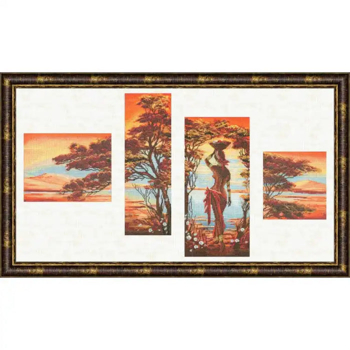 Kreuzstich-Set – Orange River S/AI013