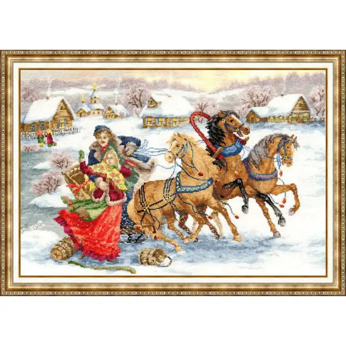 CROSS STITCH KIT - MASLENITSA S/CHM033