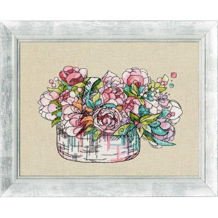 CROSS STITCH KIT - SALE SUMMER BLUES S/M006