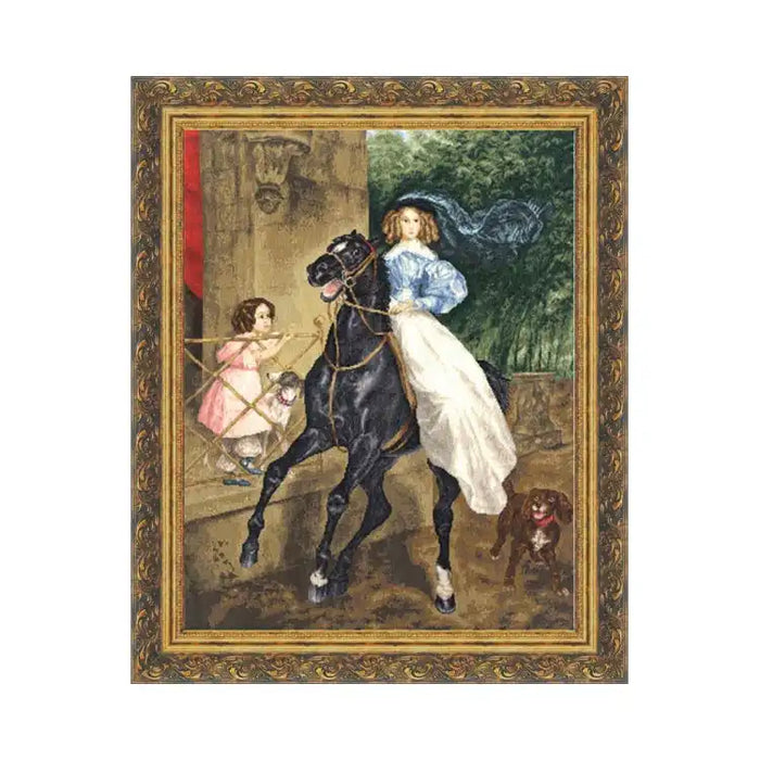 Kreuzstich-Set – Reiter S/MK004