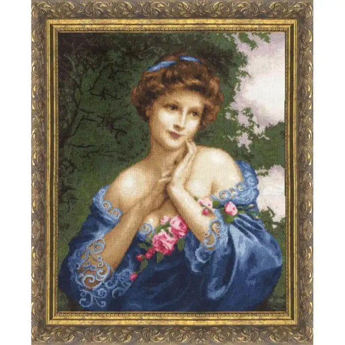 CROSS STITCH KIT - SUMMER ROSE S/MK011