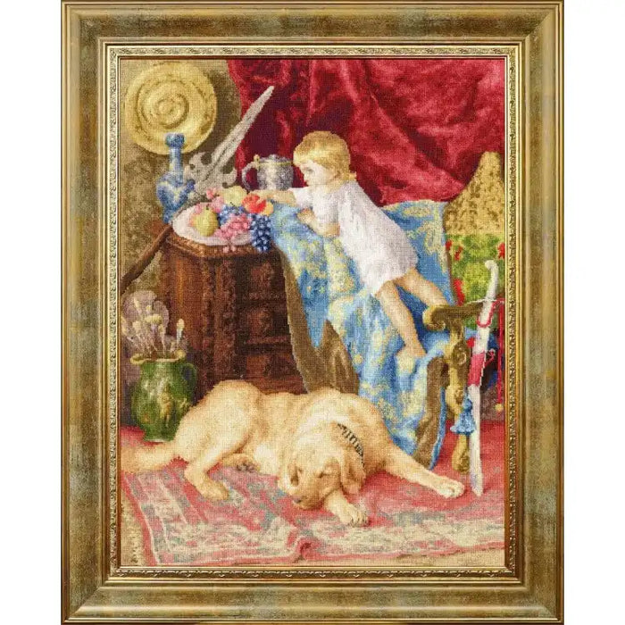CROSS STITCH KIT - IN THE ARTIST`S STUDIO 1881 S/MK068