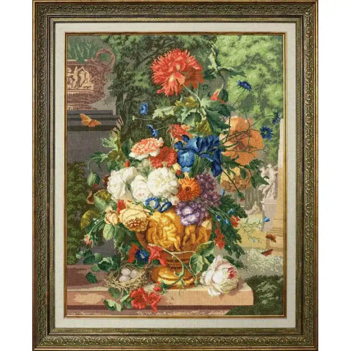 CROSS STITCH KIT - FLOWER 1722 S/MK070