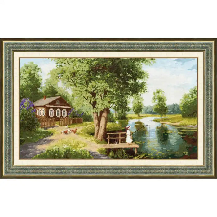 CROSS STITCH KIT - SUMMER IDYLL S/PF015